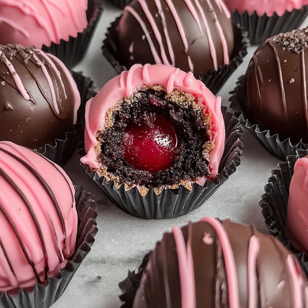 Cherry Mash Truffles Recipe - Recipe Image