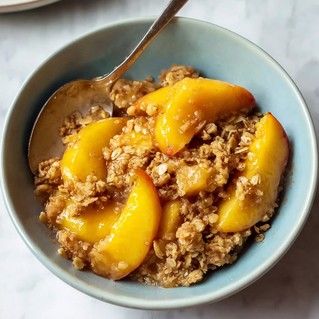Peach Crisp Recipe - Recipe Image