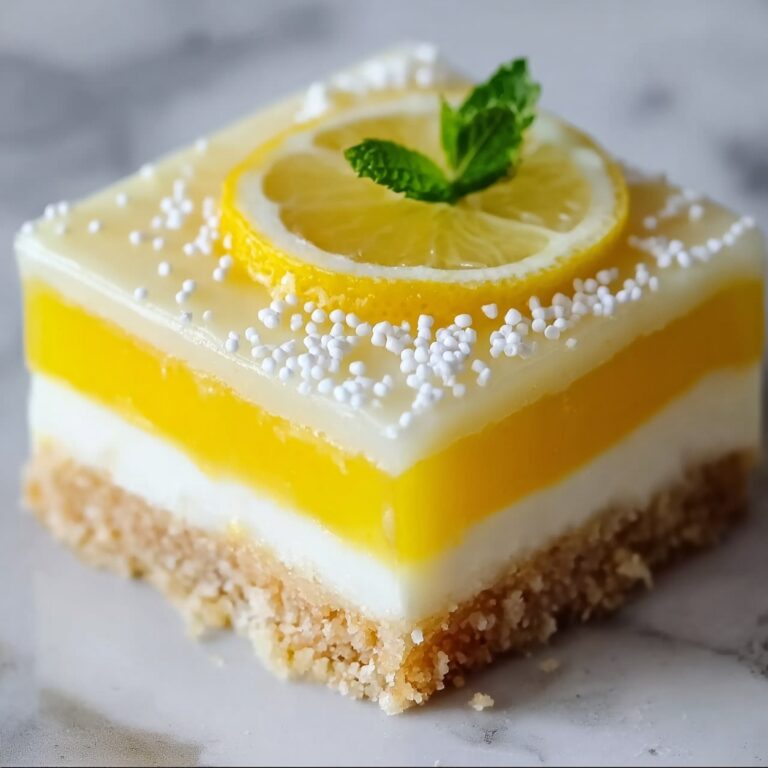 No-Bake Lemon Curd Dream Slice Recipe