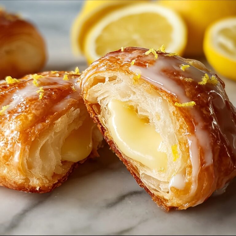 Lemon Cream Cheese Crescent Rolls Recipe