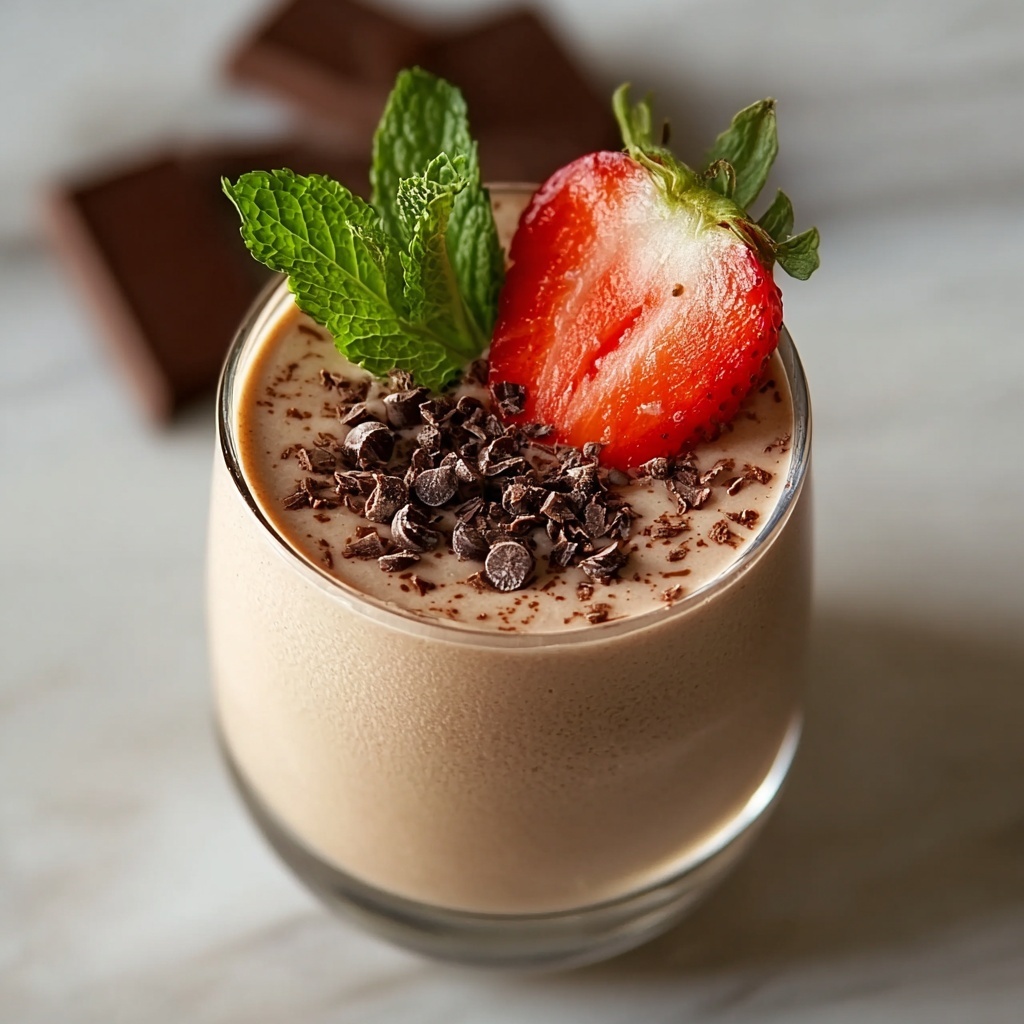 Puerto Rican Chocolate Coquito Recipe - Recipe Image