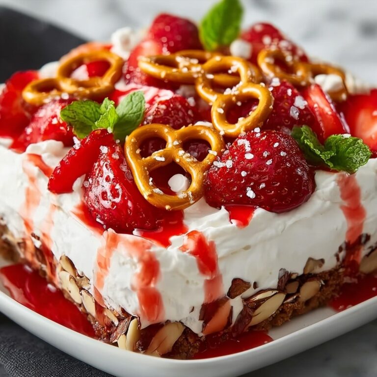 Strawberry Pretzel Salad Recipe