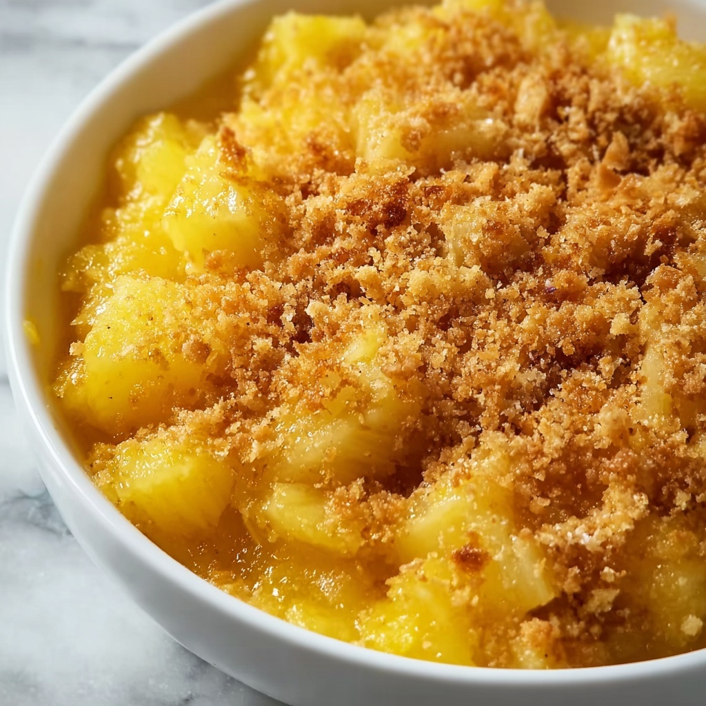 Southern Pineapple Casserole Recipe - Recipe Image