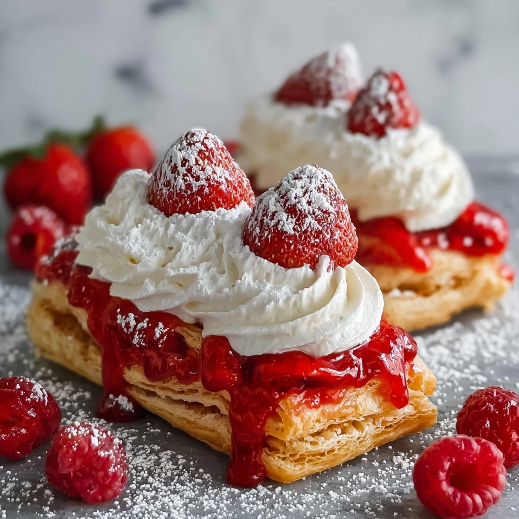 Strawberry Eclairs Recipe - Recipe Image