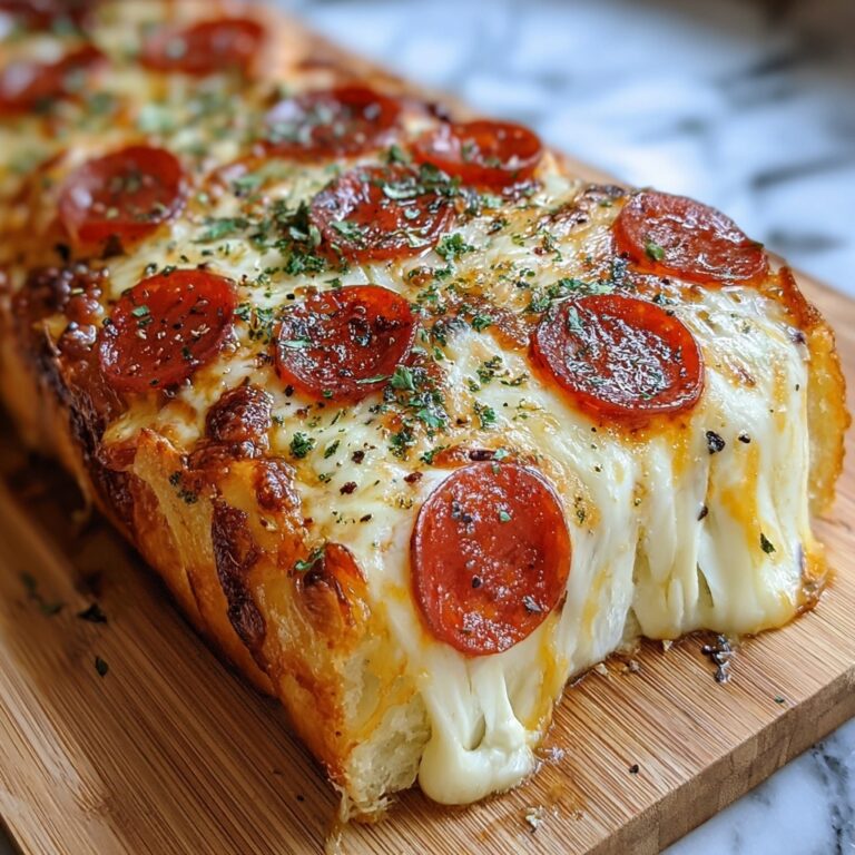 Cheesy Pepperoni Stromboli Recipe