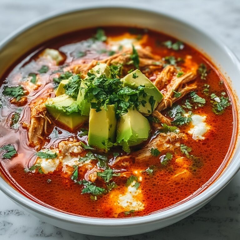 Keto Creamy Chicken Enchilada Soup Recipe