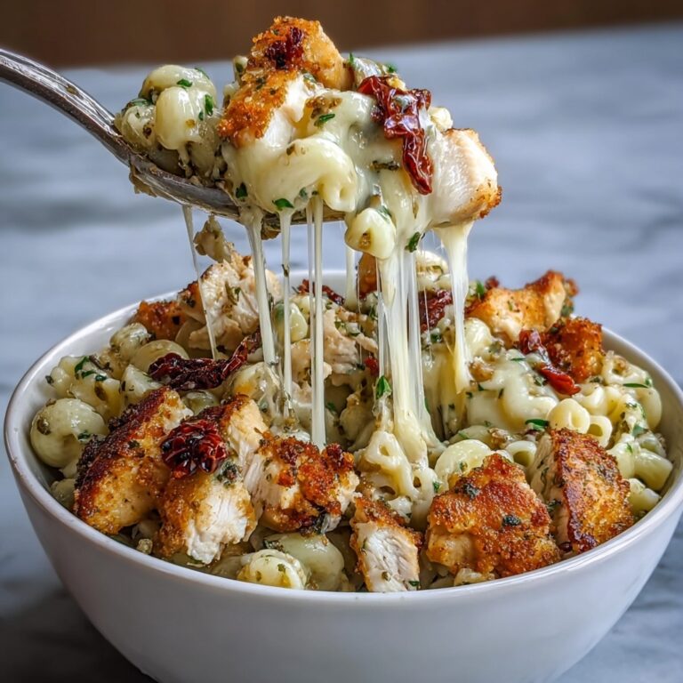 Pesto Chicken Chili Mac Recipe