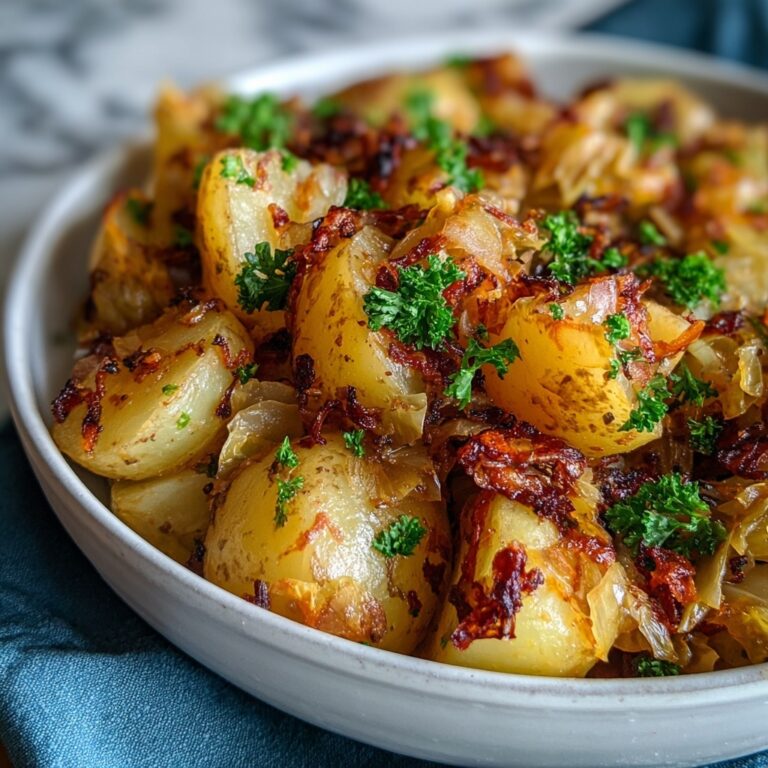 Braised Cabbage and Potatoes with Chili Recipe