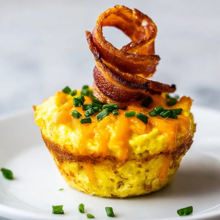 Bacon and Cheddar Scrambled Egg Cups Recipe