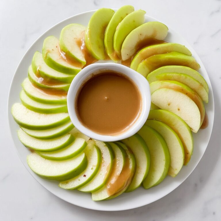 Apple Slices with Caramel Dip Recipe