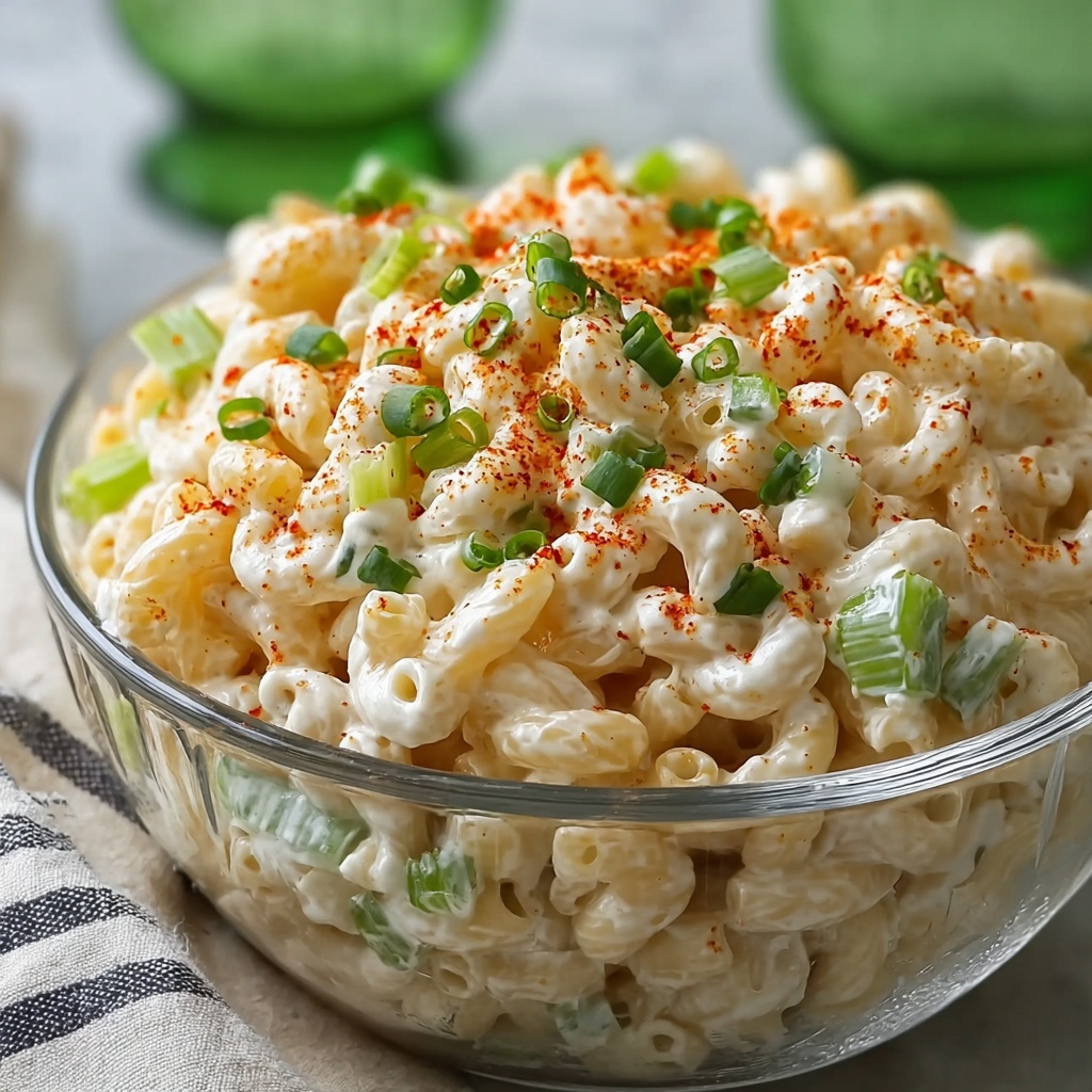 Creamy Macaroni Salad Recipe - Recipe Image