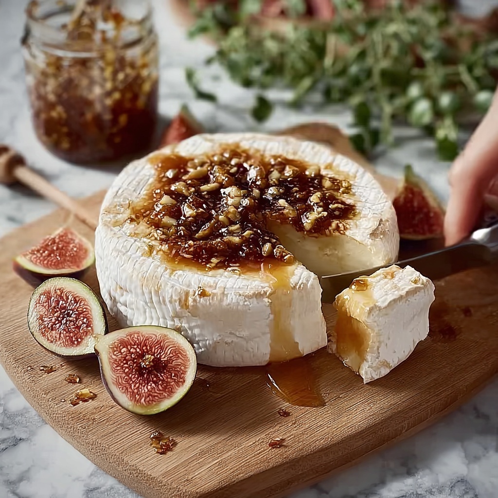 Boursin Cheese with Fig Jam and Pistachios: An Elegant Appetizer Recipe - Recipe Image