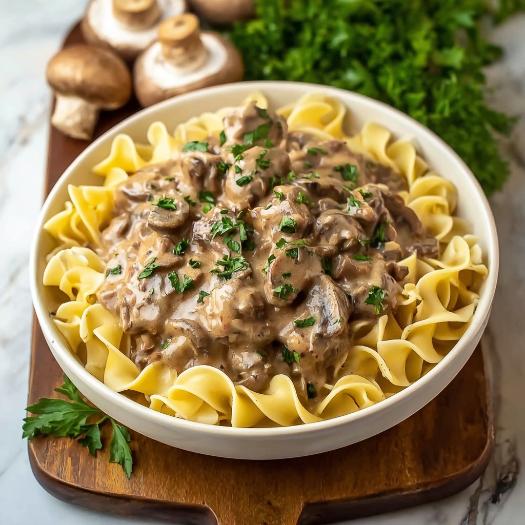 Crockpot Beef Stroganoff Recipe - Recipe Image