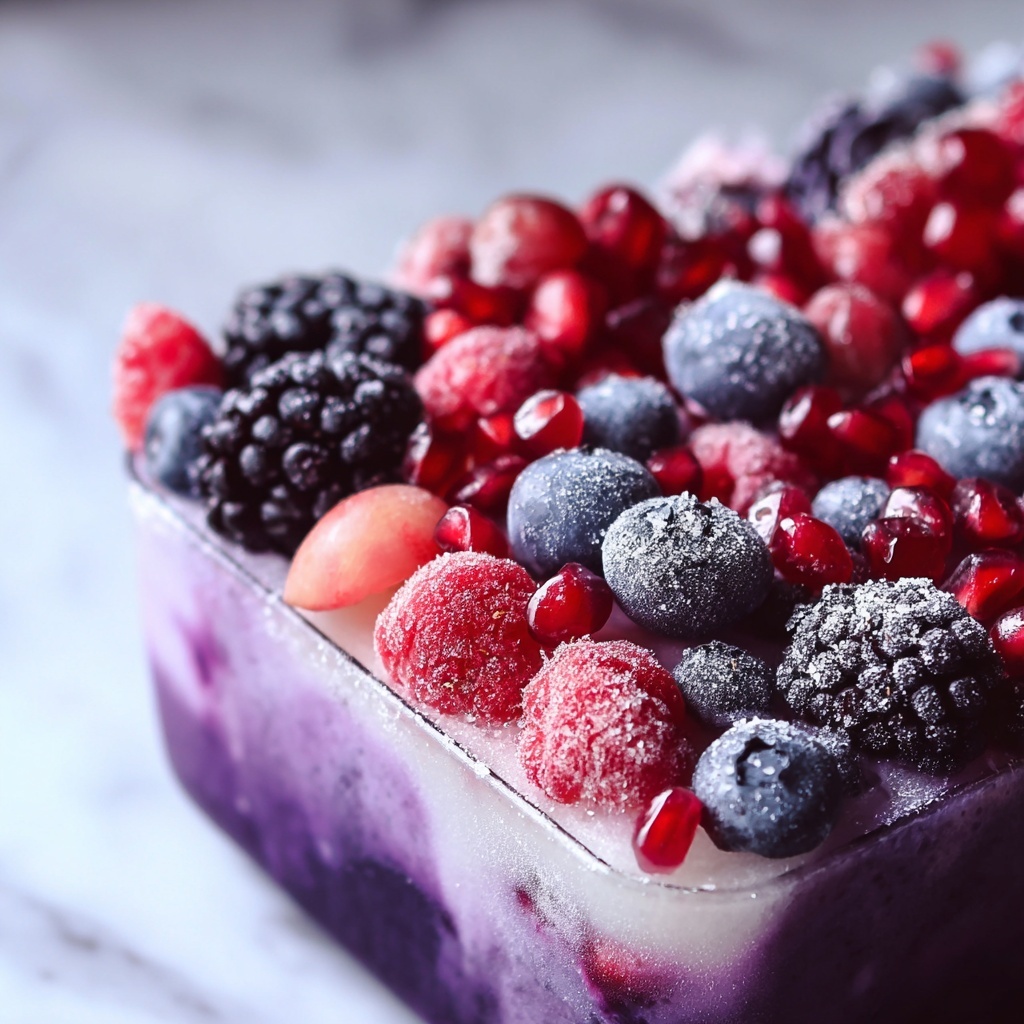 Berry Bliss Frozen Fruit Salad Recipe - Recipe Image