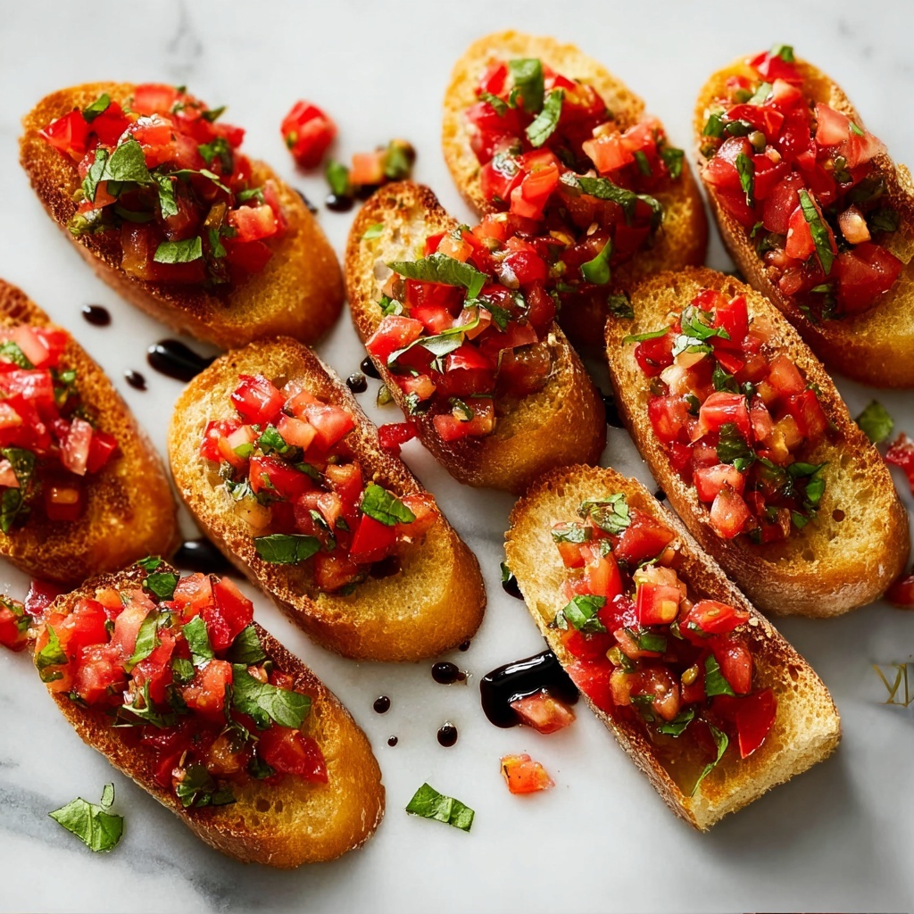 Bruschetta Recipe Guaranteed to Wow – Easy, Fresh, and Flavorful Recipe - Recipe Image