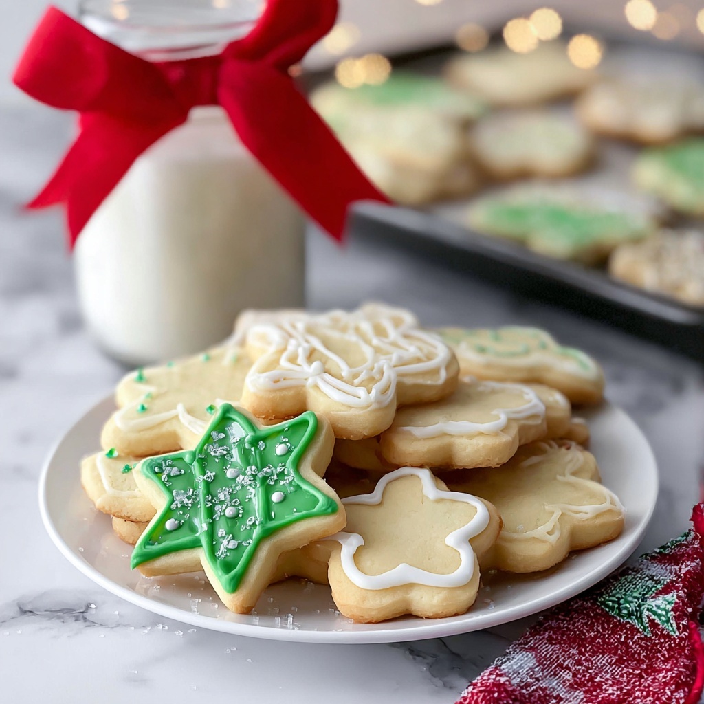 Soft Cut Out Sugar Cookies Recipe - Recipe Image