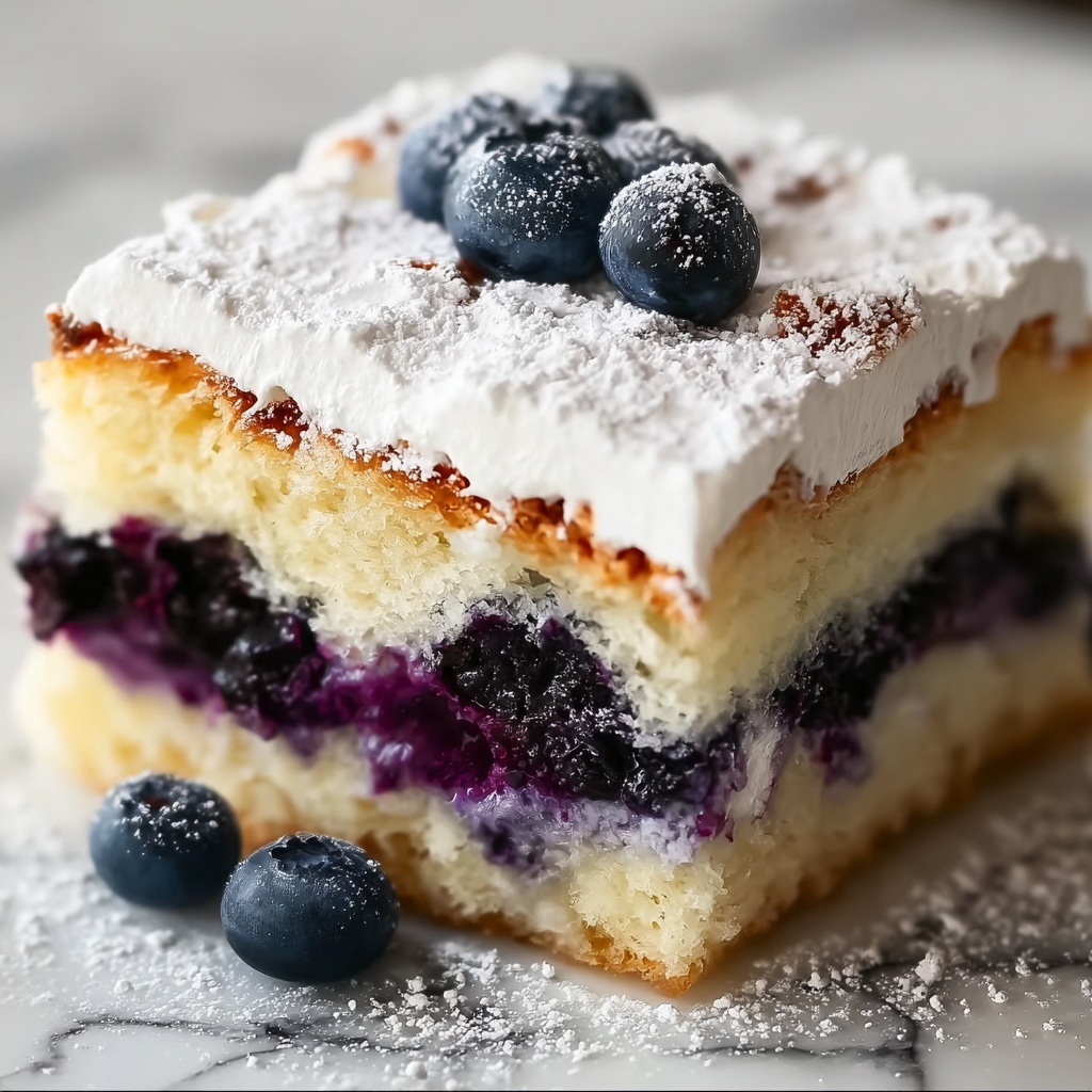 Blueberry Shortcake Cake Recipe - Recipe Image
