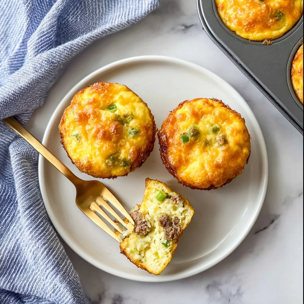 Sausage Egg Muffins (Easy Make-Ahead Breakfast!) Recipe - Recipe Image