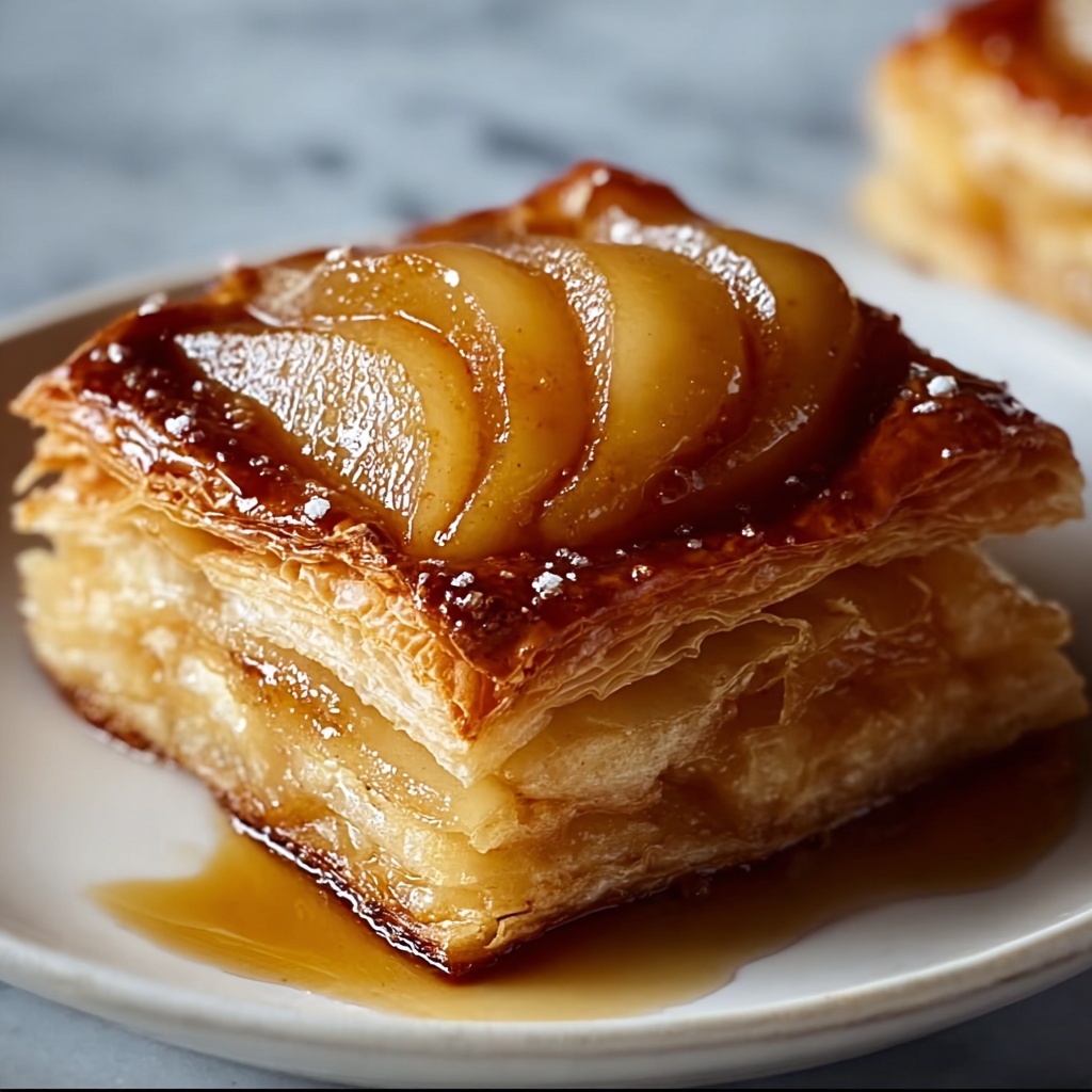 Caramel Apple Puff Pastry Recipe - Recipe Image