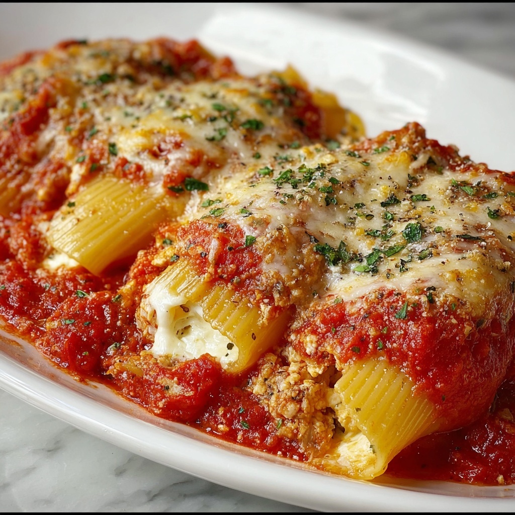 Ricotta & Parsley Paccheri Recipe - Recipe Image