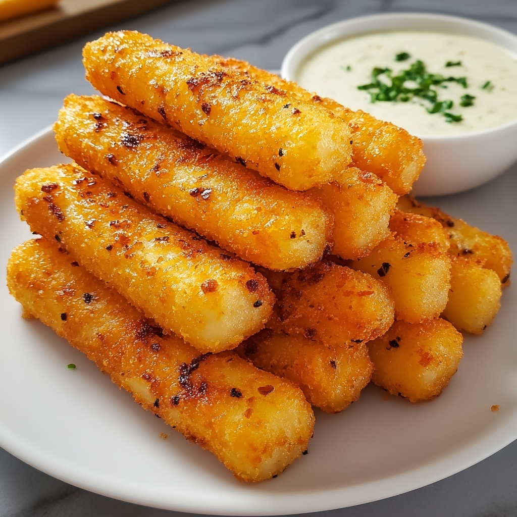 Potato Cheese Sticks Recipe - Recipe Image