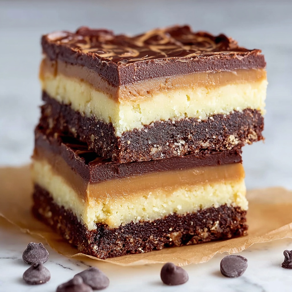 Shortbread Brownies Recipe - Recipe Image