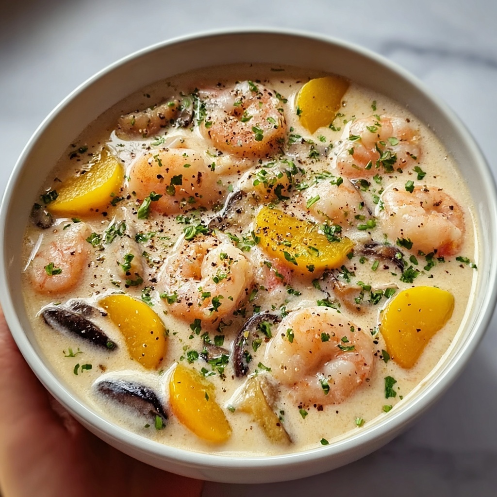 Creamy Seafood Chowder Recipe - Recipe Image