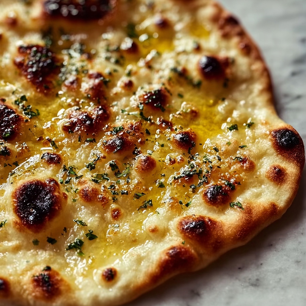 Authentic Artisan Garlic Naan Recipe - Recipe Image