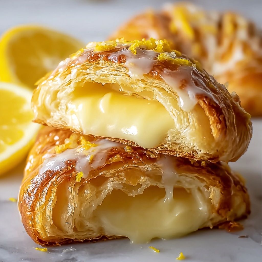 Lemon Cream Cheese Crescent Rolls Recipe - Recipe Image