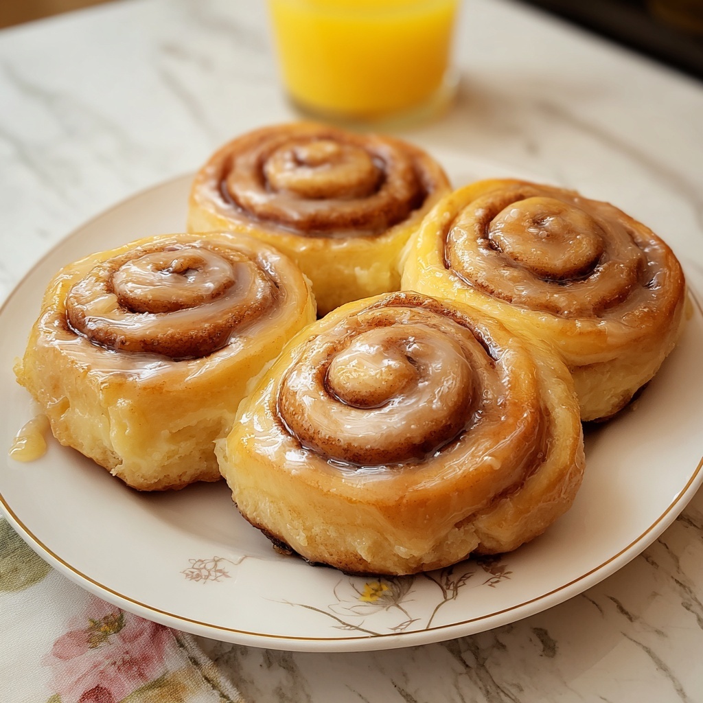 Lemon Curd Sweet Rolls Recipe - Recipe Image