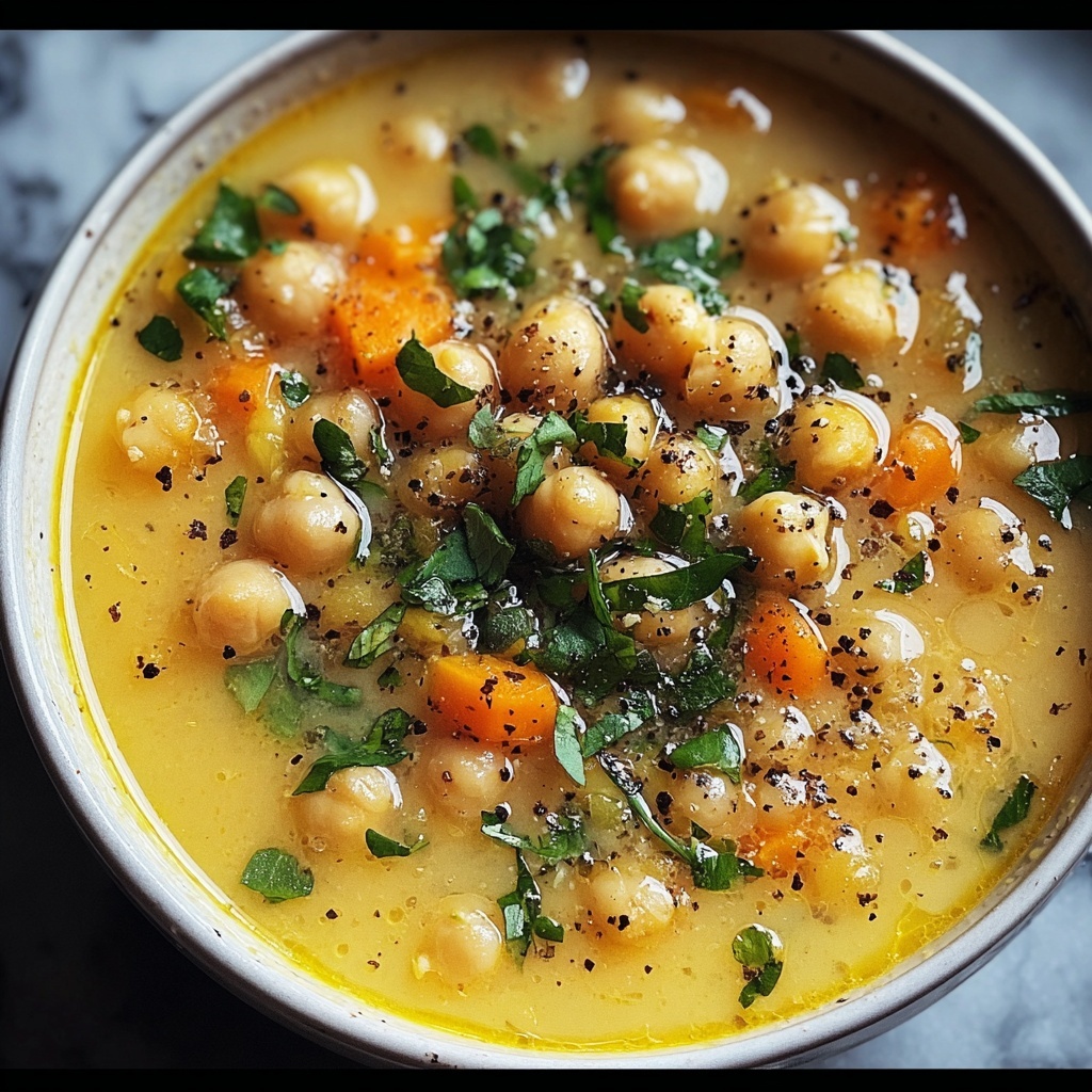 Chickpea and White Bean Soup Recipe - Recipe Image