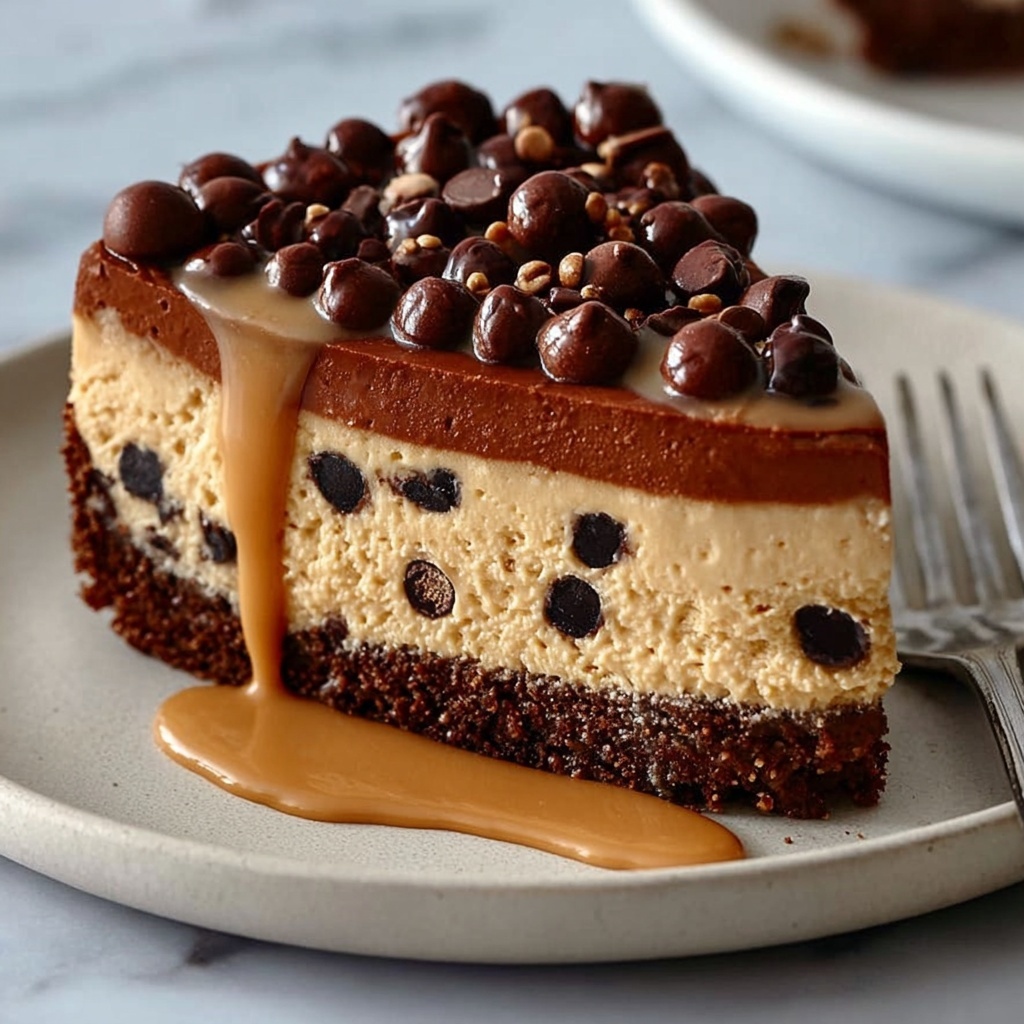 No-Bake Peanut Butter Cheesecake Recipe - Recipe Image