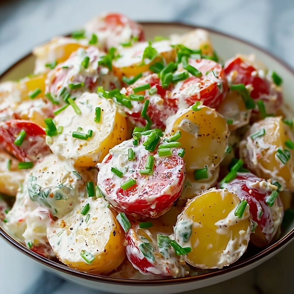 Authentic German Potato Salad (Kartoffelsalat) Recipe - Recipe Image