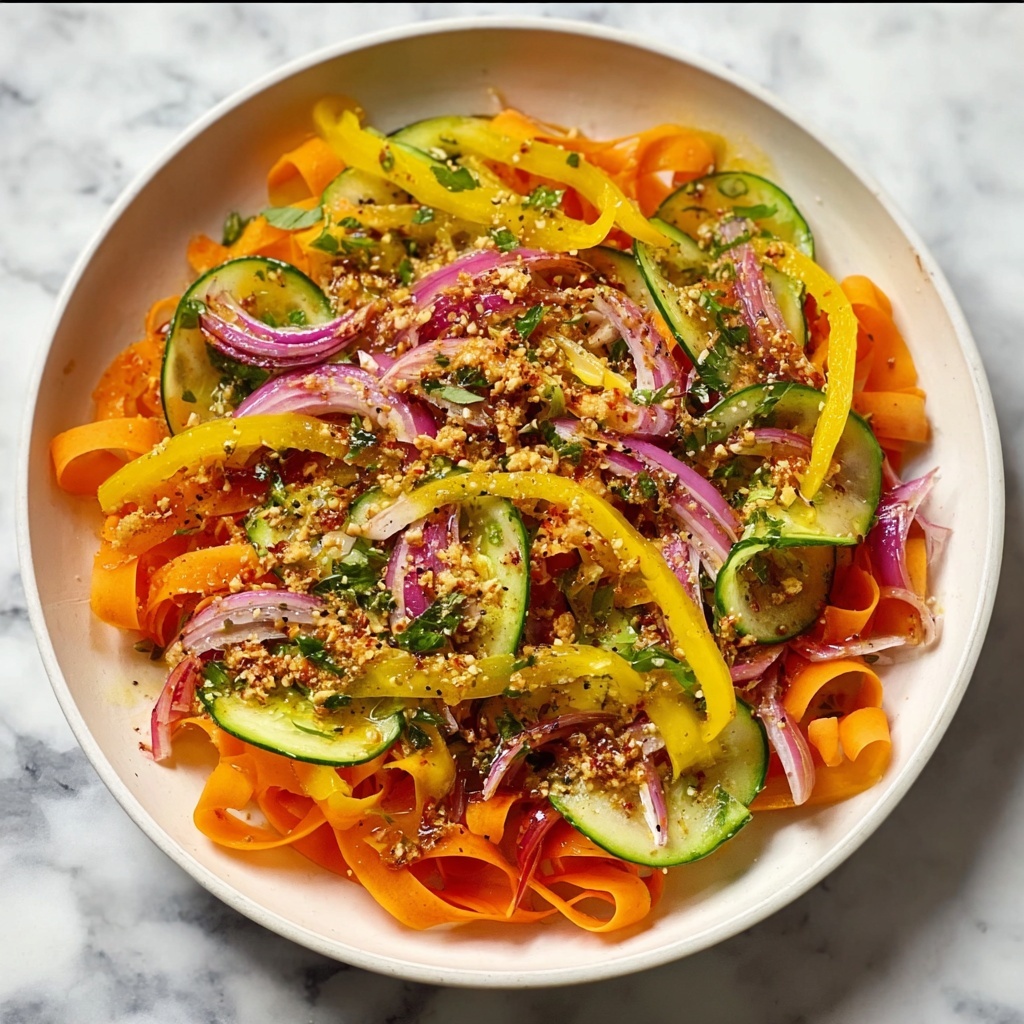 Viral Cucumber Pepper Salad Recipe - Recipe Image