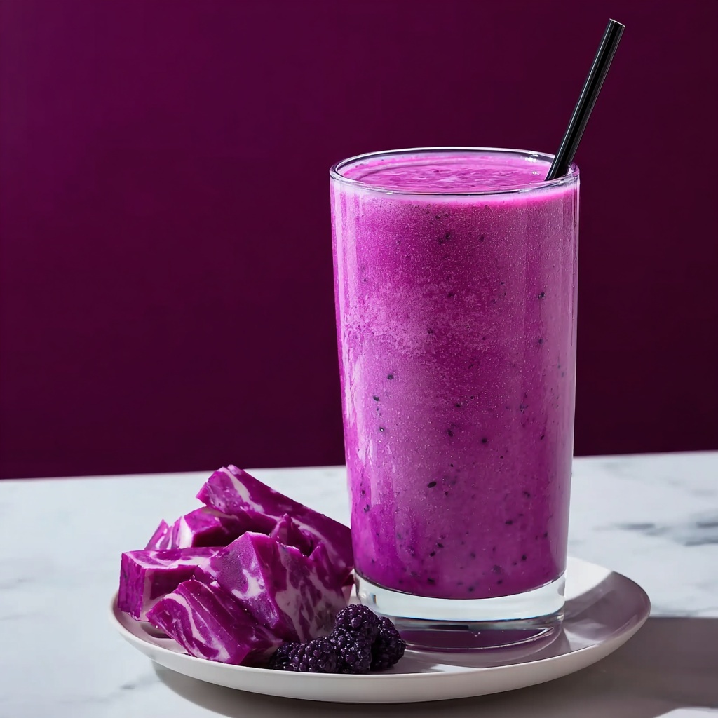 Grimace Shake Recipe at McDonald's Recipe - Recipe Image