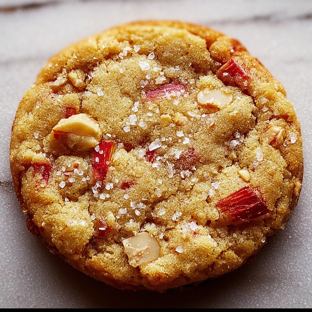 Brown Sugar Rhubarb Cookies Recipe - Recipe Image