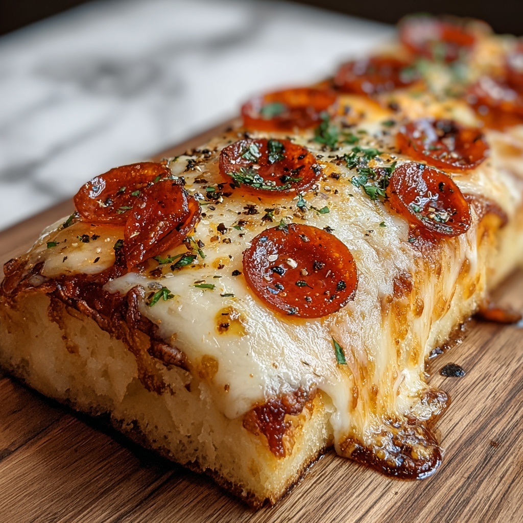 Cheesy Pepperoni Stromboli Recipe - Recipe Image