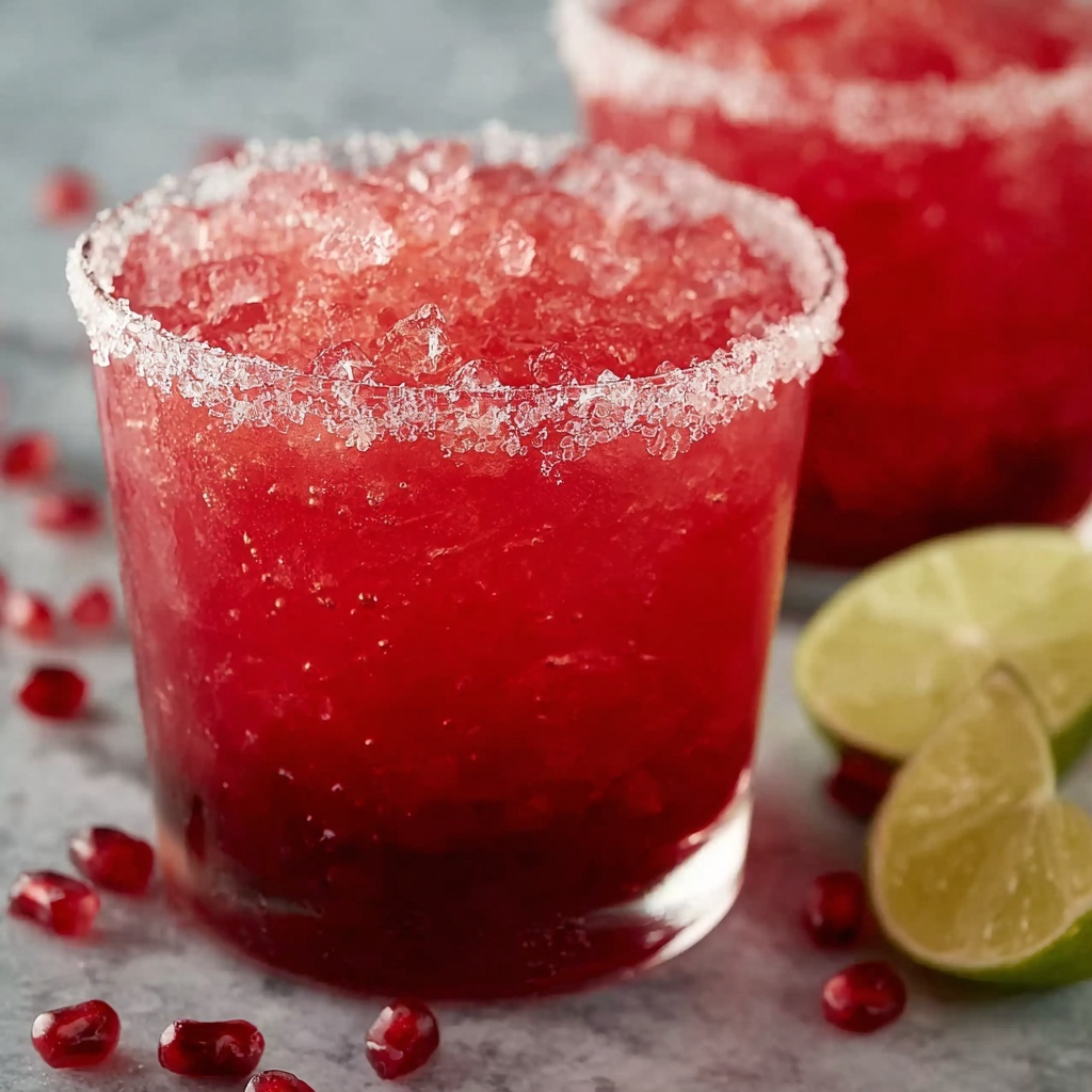 Pomegranate Margarita Recipe: The Best Refreshing Cocktail You’ll Ever Try Recipe - Recipe Image