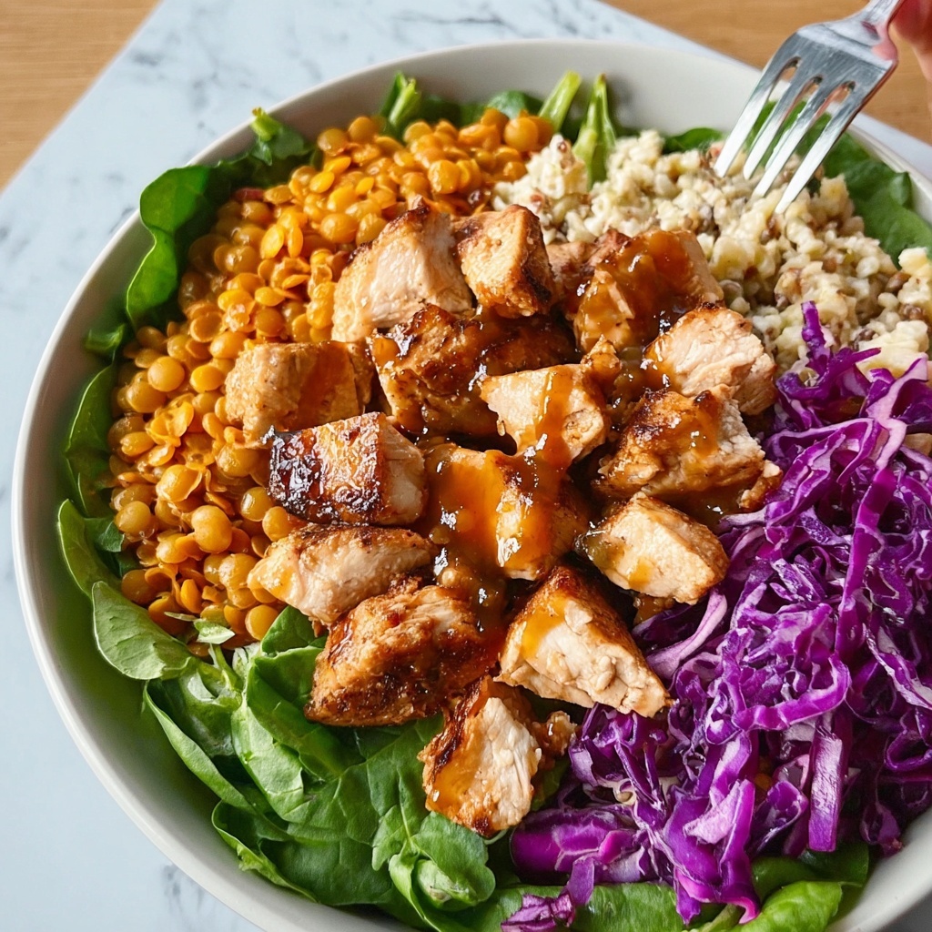 Copycat Sweetgreen Hot Honey Chicken Plate Recipe - Recipe Image