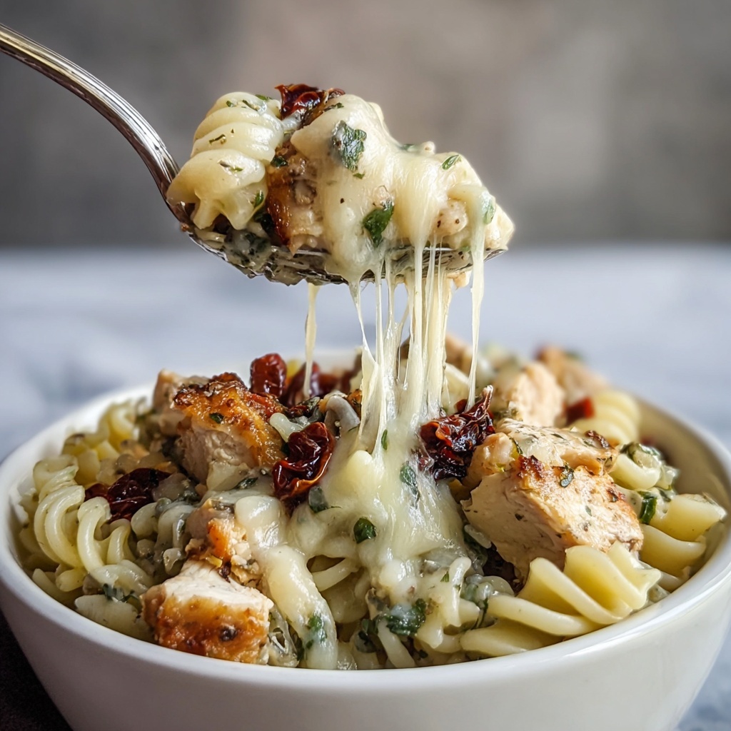 Pesto Chicken Chili Mac Recipe - Recipe Image