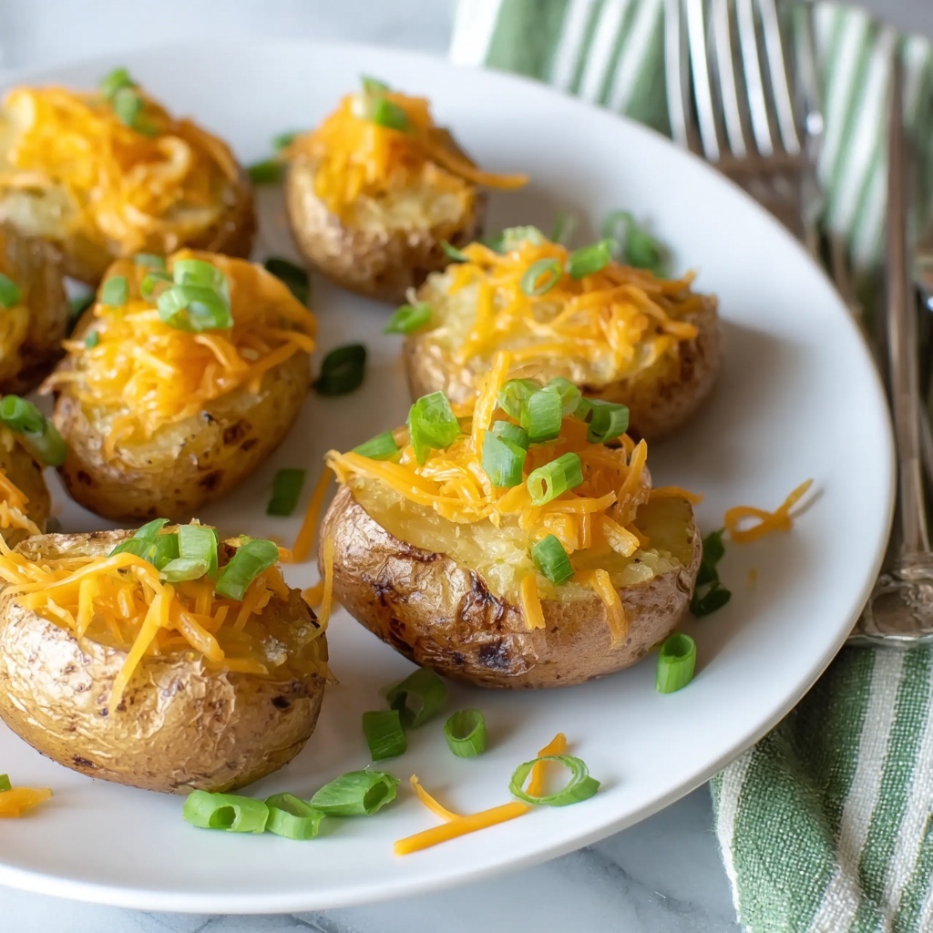 Smashed Green Onion Potato Bombs Recipe - Recipe Image