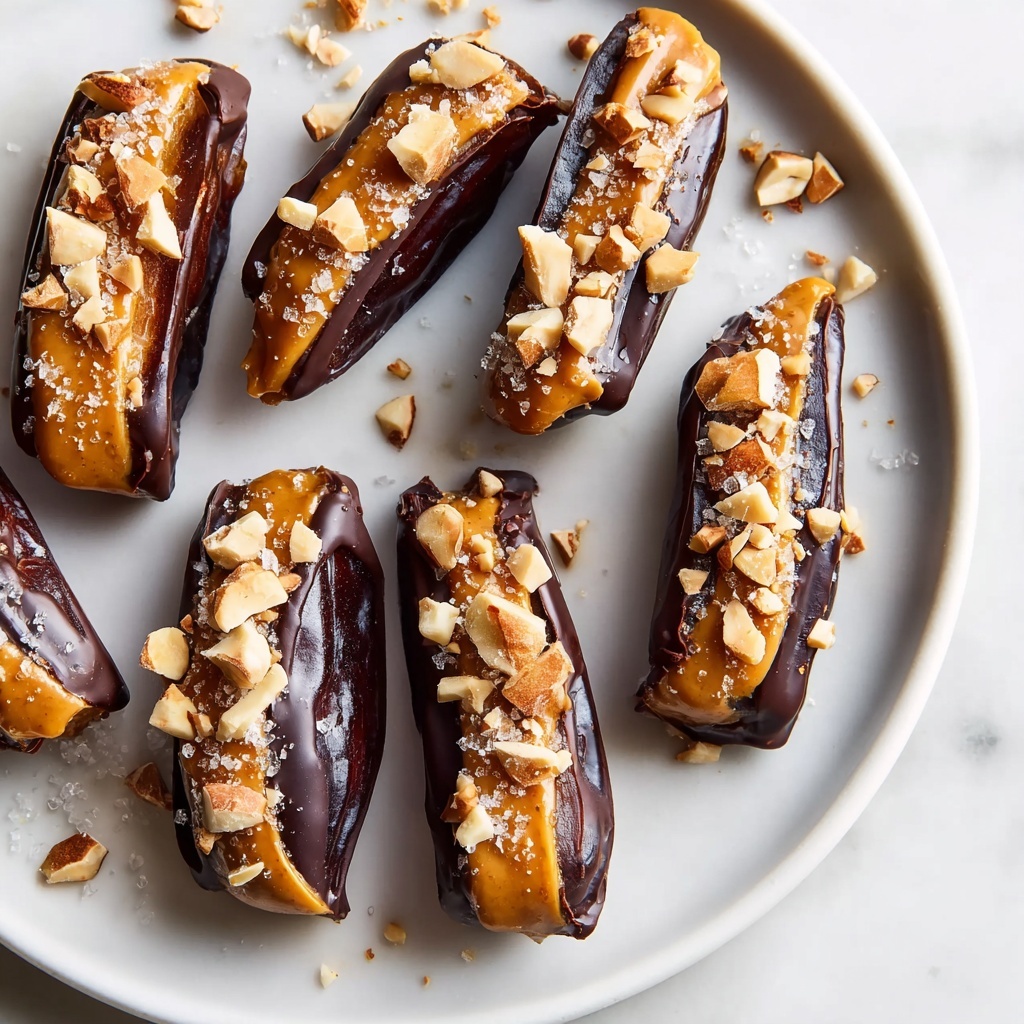 Date Bark Snickers Style Recipe - Recipe Image