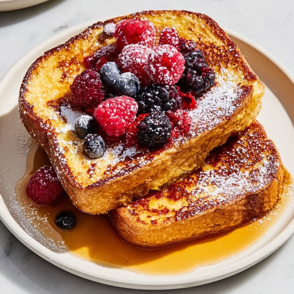 Ice Cream French Toast Recipe - Recipe Image