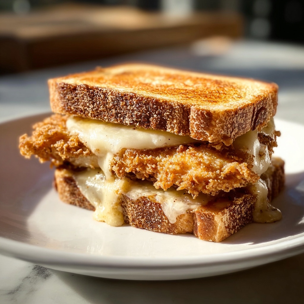 Crispy Parmesan Chicken Thighs Sandwiches Recipe - Recipe Image