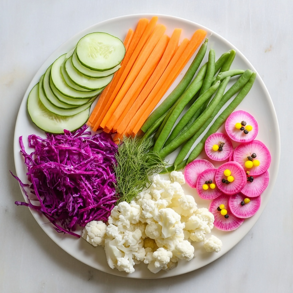 Pickled Fermented Veggie Feast Recipe - Recipe Image