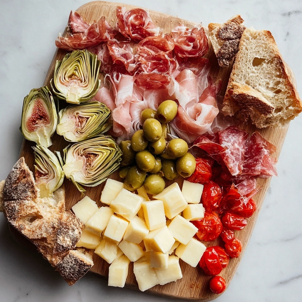 Rustic Italian Farmhouse Cheese and Charcuterie Board Recipe - Recipe Image