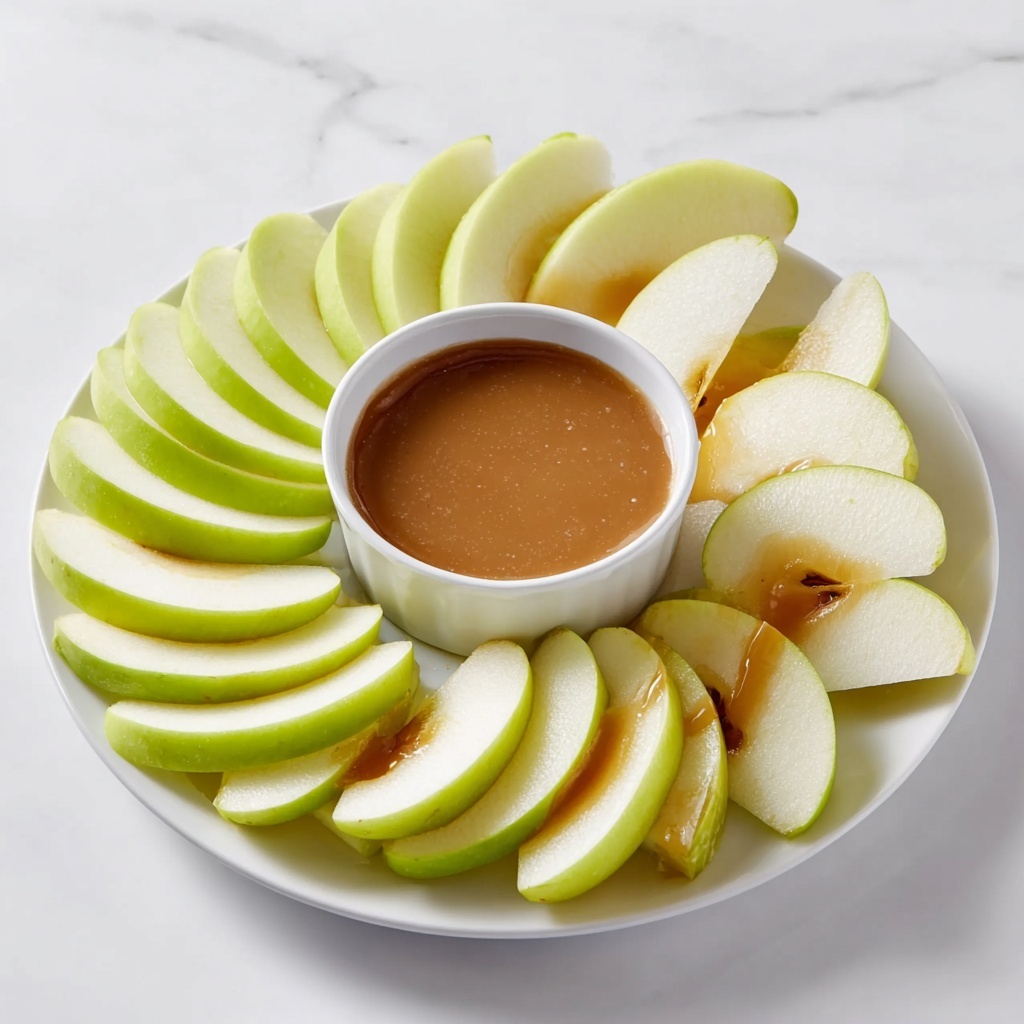 Apple Slices with Caramel Dip Recipe - Recipe Image