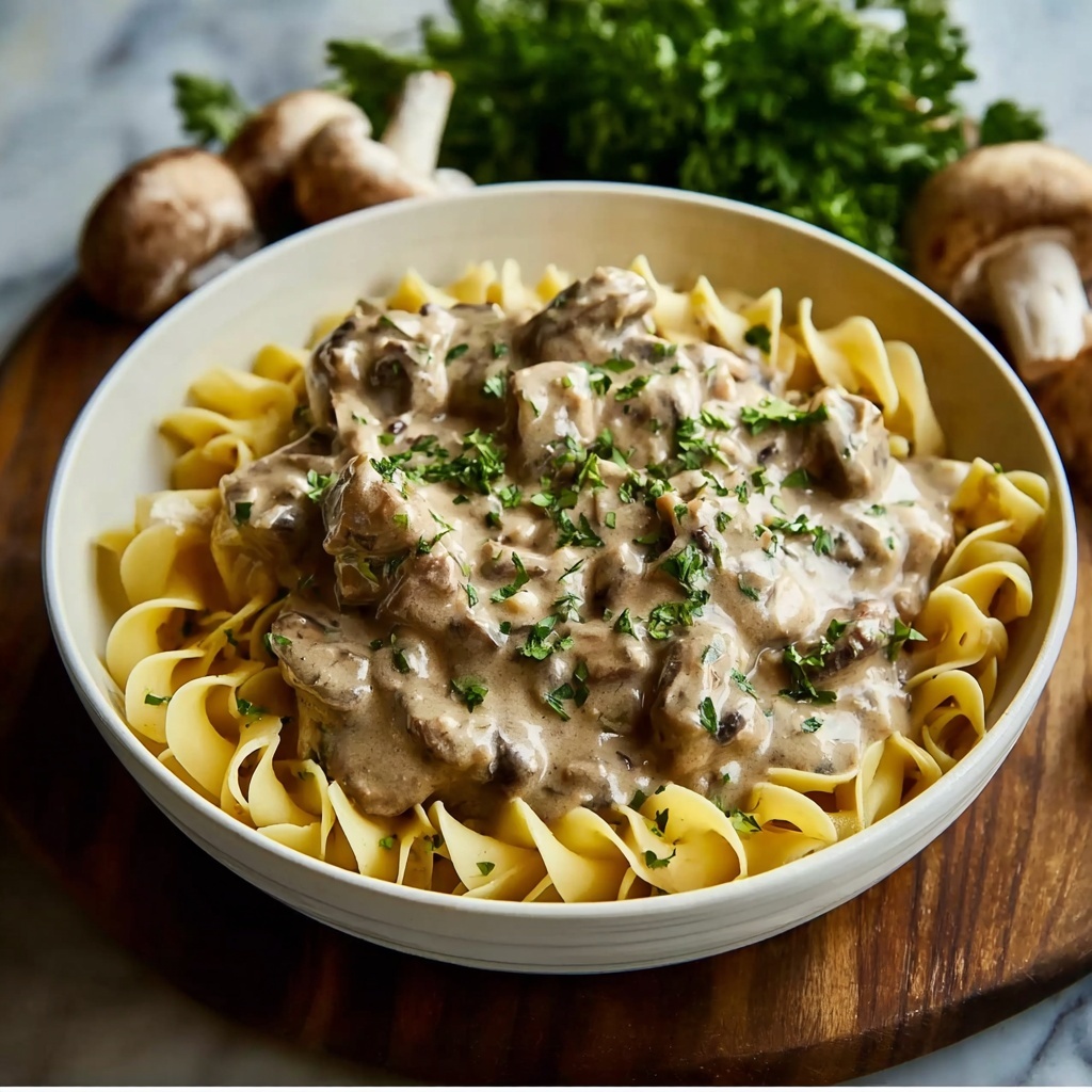 Crockpot Beef Stroganoff Recipe - Recipe Image