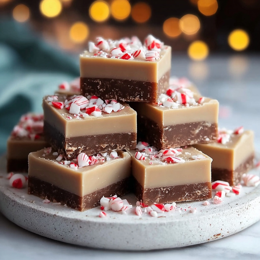 Easy Peppermint Fudge Recipe - Recipe Image