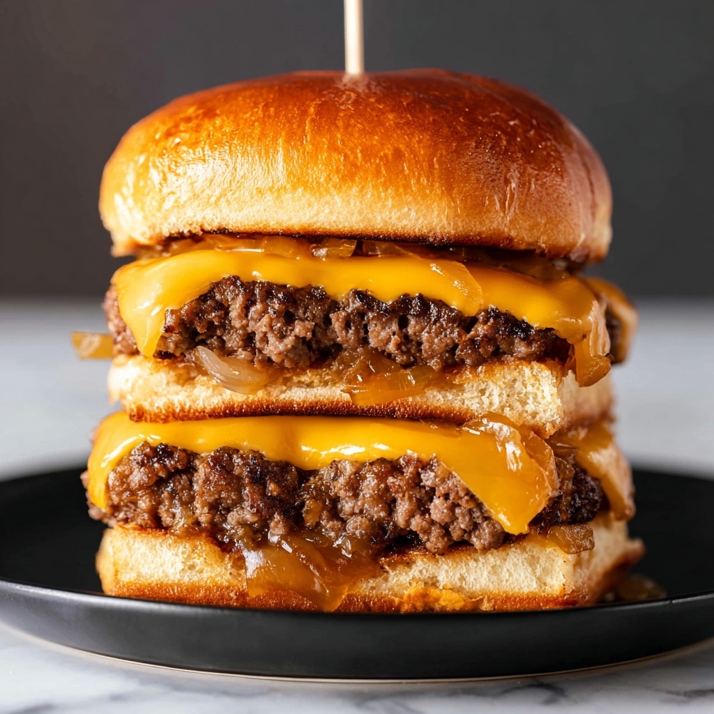 Hawaiian Cheeseburger Sliders with Everything Bagel Seasoning Recipe - Recipe Image